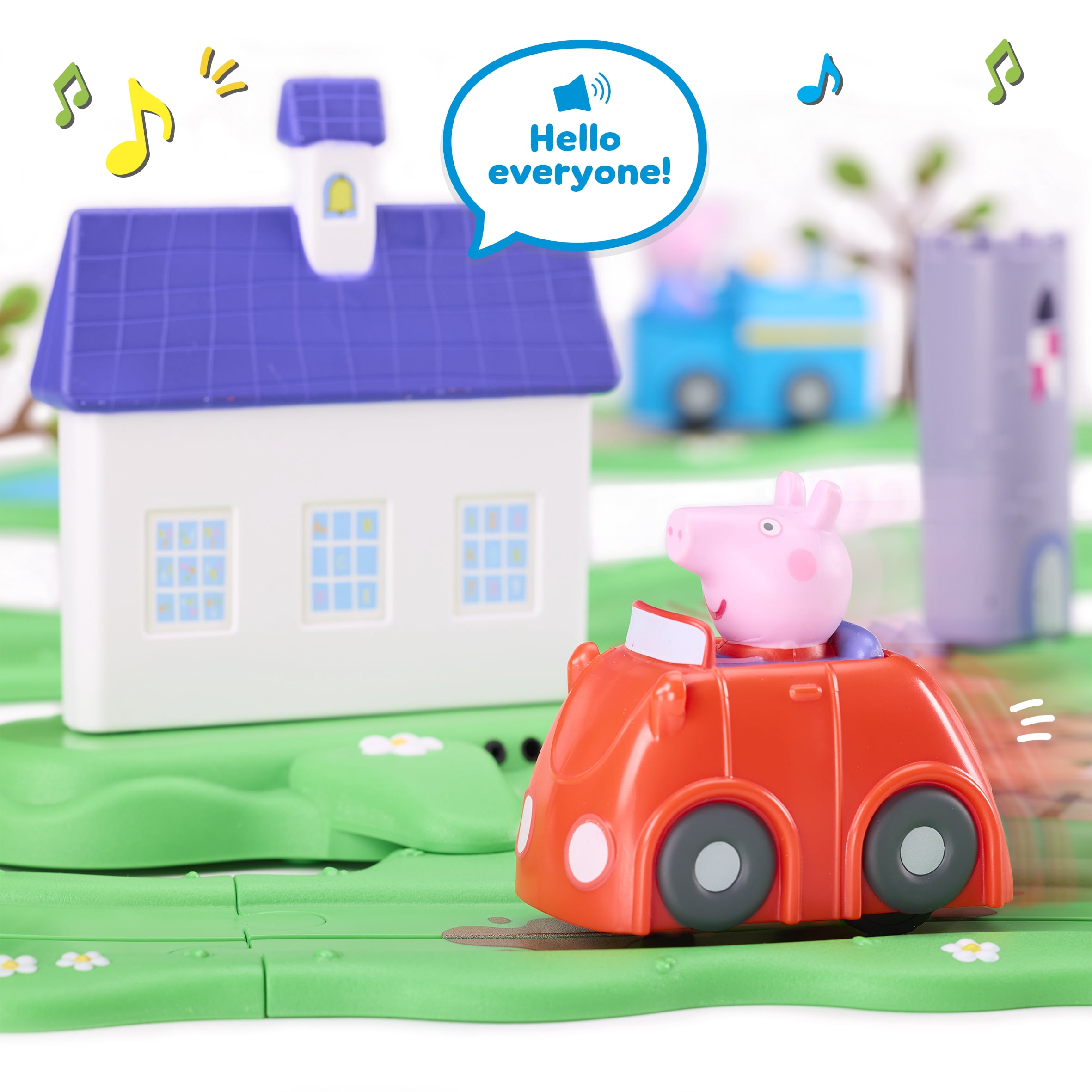 Peppa Pig Whizz-Around Peppa's Great Big World Set