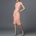thumbnail image 2 of Vestido vintage con lentejuelas y borlas para mujer de los años 20 - Disfraz gótico de fiesta para tallas grandes - Ropa sexy y casual para salir por la noche, 2 of 8