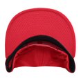 thumbnail image 5 of Decky 1128 Mesh Jersey Flat Bill Snapbacks Hat-Red, 5 of 5