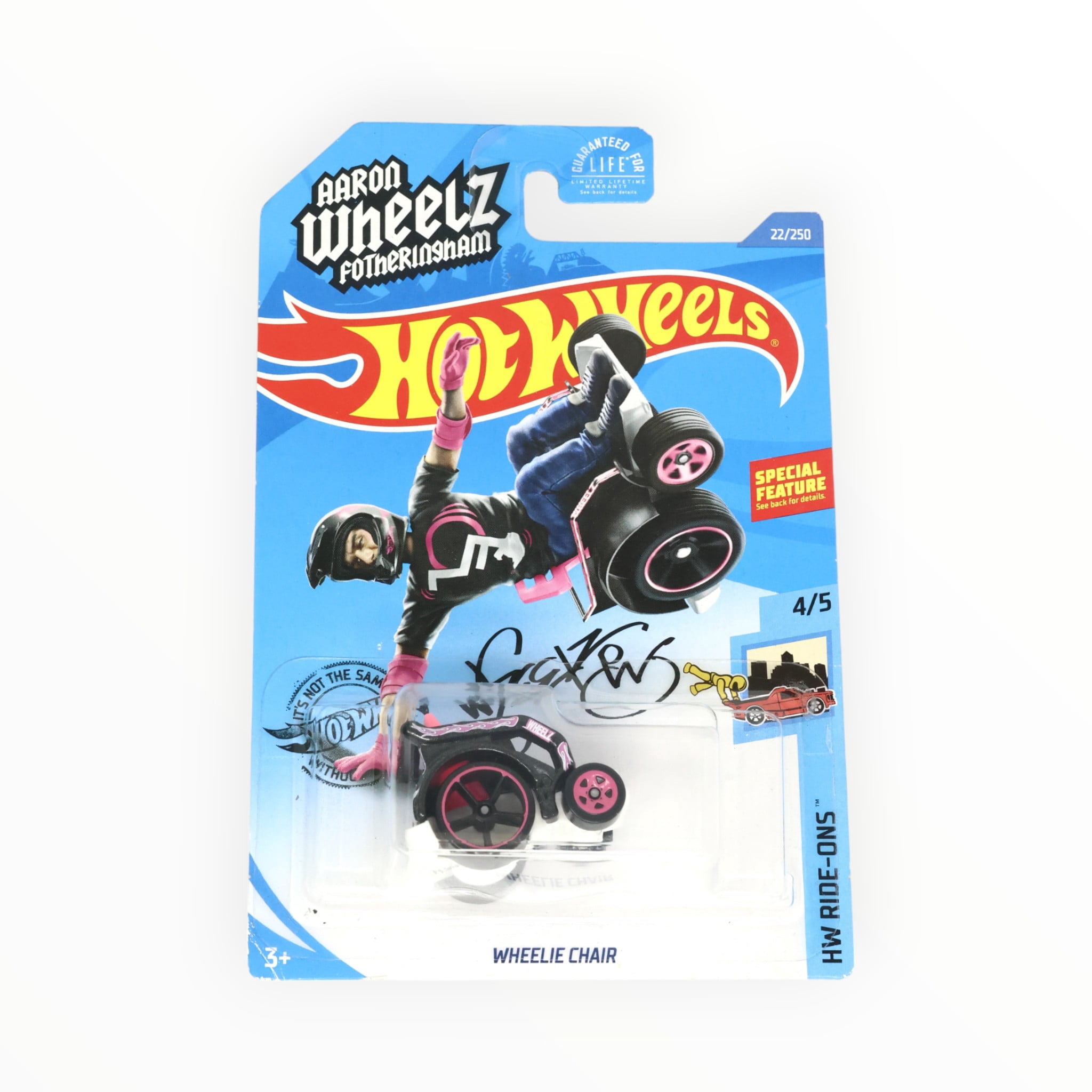 2025 HOT WHEELS KICK KART WHITE 23/250 HW RIDE ONS 2/5 LET'S RACE