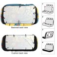 thumbnail image 3 of Poder Cohete-theme Car Rear Seat Covers Back Elastic Flexible Car Seat Covers Decorative Fits Most Cars 120x59x76cm, 3 of 6