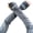 Dark Gray, variant on Cool Ice Anti-sunburn Sleeve Ultraviolet Ray Protection Quick-Drying Breathable Fabric Loose Fit Unisex Arm Cover Sleeves for Hiking Fishing Driving Cycling Outdoor Sports