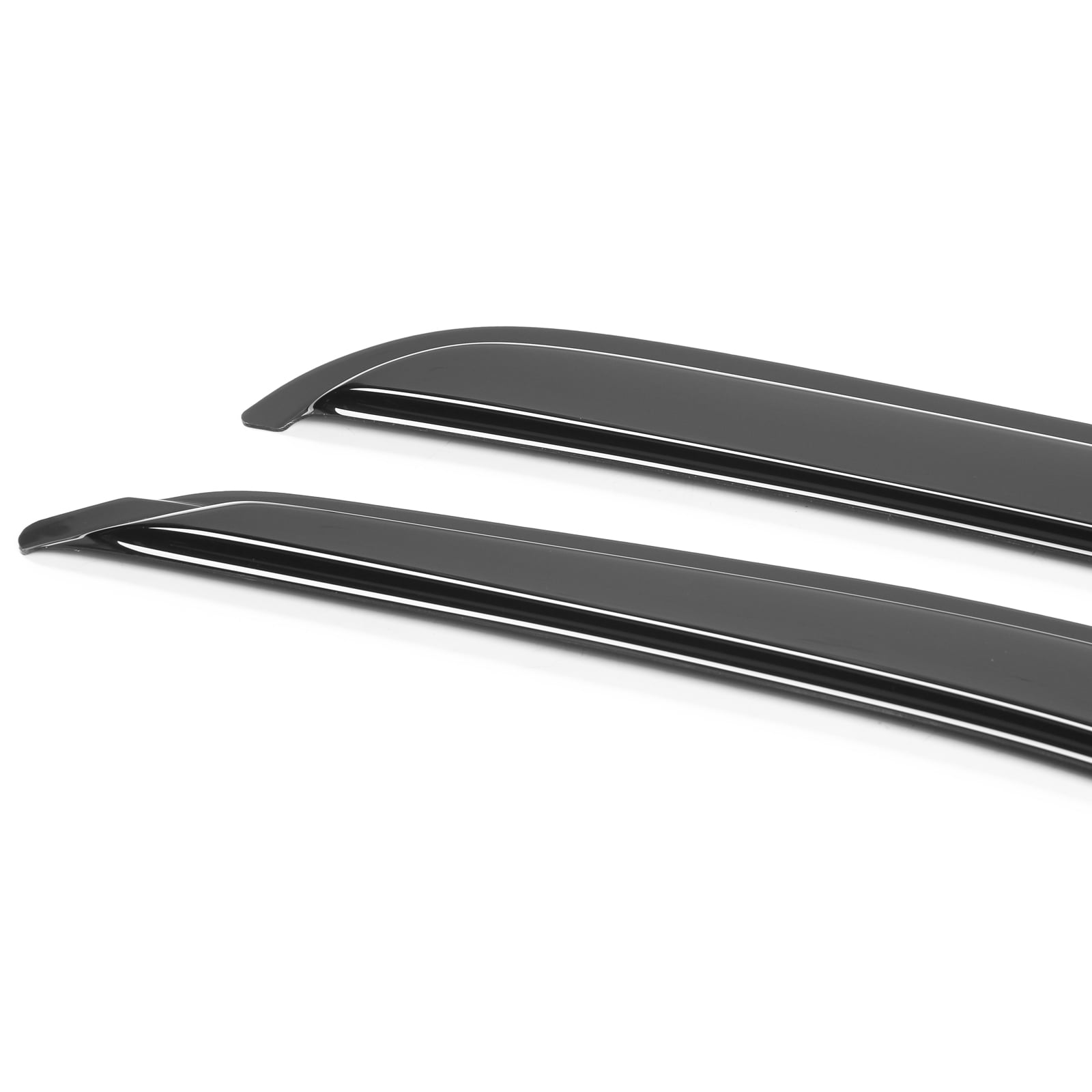 Ikon Motorsports Compatible with 95-04 Toyota Tacoma Standard Cab Window Vent Visor Deflector Rain Guard 2Pc Set Outside Mount  1995 1996 1997 1998 1999 2000 2001 2002 2003 2004