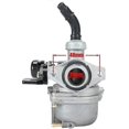 thumbnail image 4 of Motorcycle Carburetor Pz19 Motorcycle Carburetor 50cc 70 90 110 125cc Atv Dirt Bike Go Kart Carburettor Carburetor Assembly, 4 of 5