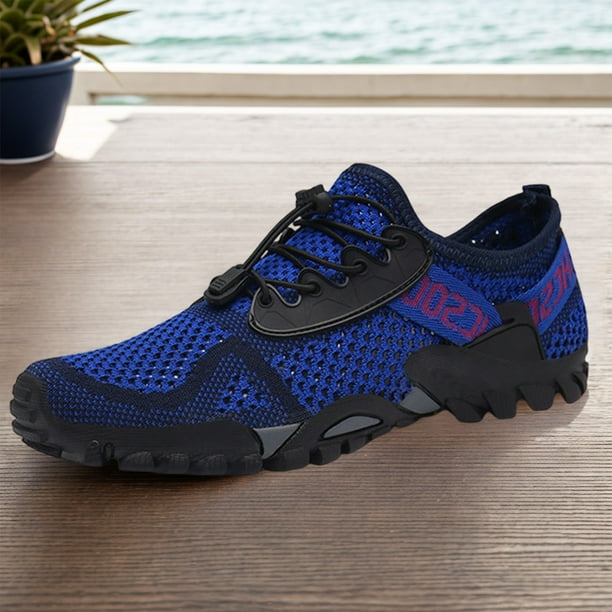 Calcetines acuáticos descalzos para hombre, zapatos de playa de secado rápido para playa, natación, surf, yoga, ejercicio