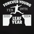 thumbnail image 3 of CafePress - Forever Young Feb 29Th Leap Year Pajamas - Women's Short Sleeve Print T-Shirt and Pants Dark Cotton Pajama Set, 3 of 7