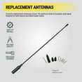 thumbnail image 3 of Scosche RM94-WP1 30" Universal Top Mount Antenna w/ Threaded Adapters & Spacers Domestic & Import, 3 of 8