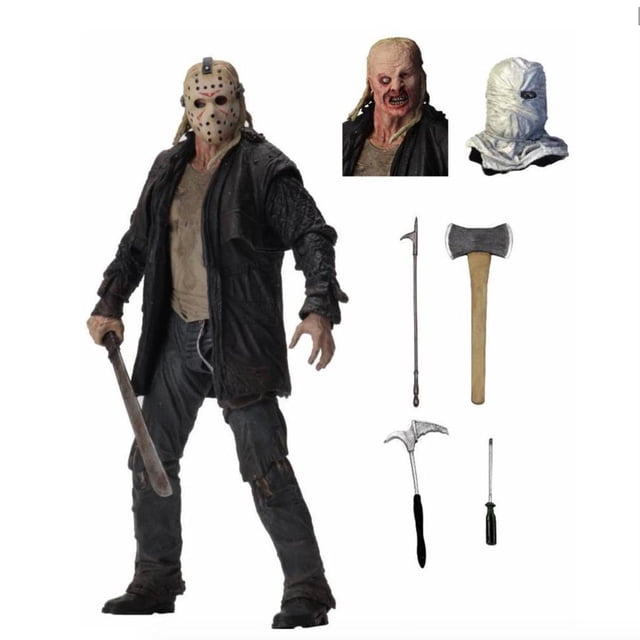 Figura de juguete Jasons Friday, 18 cm, móvil, PVC, multicolor