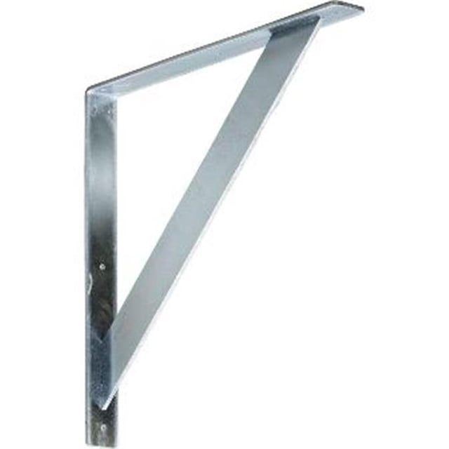Ekena Millwork BKTM02X18X18TRCRS 2 Po. x 18 Po. D x 18 Po. H Support Traditionnel- Acier