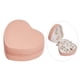 thumbnail image 5 of Estuche de viaje de PU para maquillaje, collares, pendientes y belleza, compacto y con cremallera. Rosado, 5 of 9