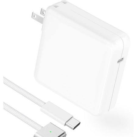Charger for MacBook Pro 14 16 inch Mac Air 13.6 15 M5 M4 M3 M2 M1 2026 2025 2024 2023 2022 2021, 96W / 70W Power Adapter, 6.6FT USB C to Magnetic 3 Cable LED, Powerful Magnetic, Original Quality