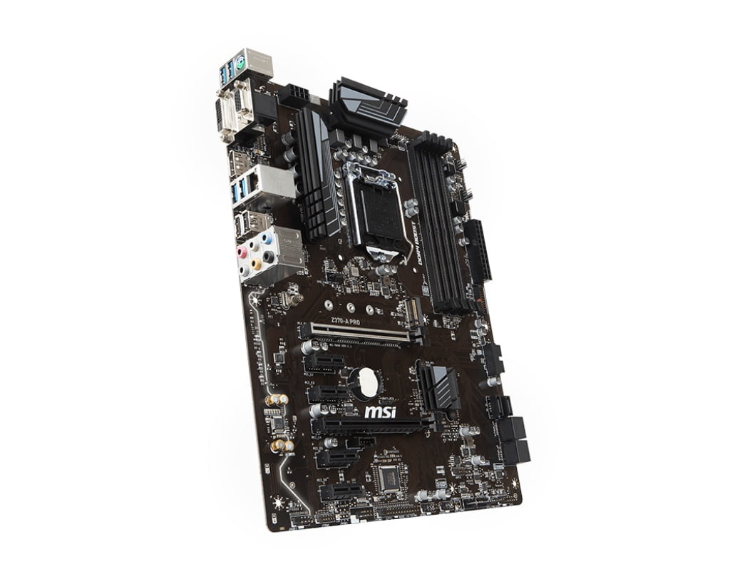 MSI Motherboard Z370-A PRO - Z370APRO and $20 MIR - Walmart.com