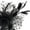 Black, variant on zicth Heardband Women Flower Mesh Ribbons Feathers Headband Cocktail Tea Party Hat Headwear