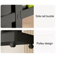 thumbnail image 4 of SPOORYYO Yoga Mat Storage Basket Trolley - Multi-Layered Fitness Equipment Storage Rack for Badminton Rackets and Household Items - Easy Assembly and Versatile Use, 4 of 6