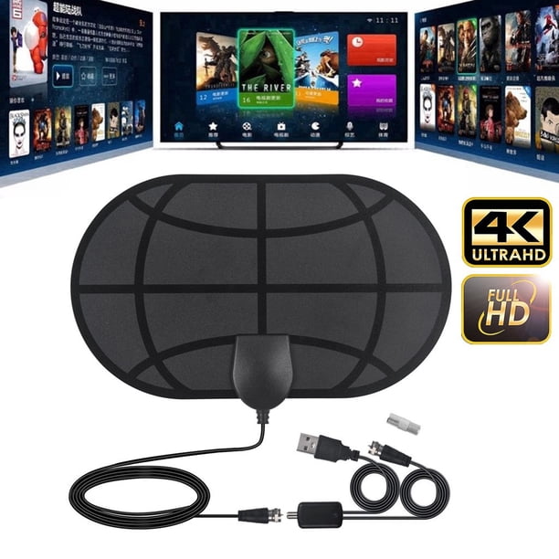 KAGAYD 4K Range Indoor TV Antenna 960 Amplifier HD Skywire with 1080P