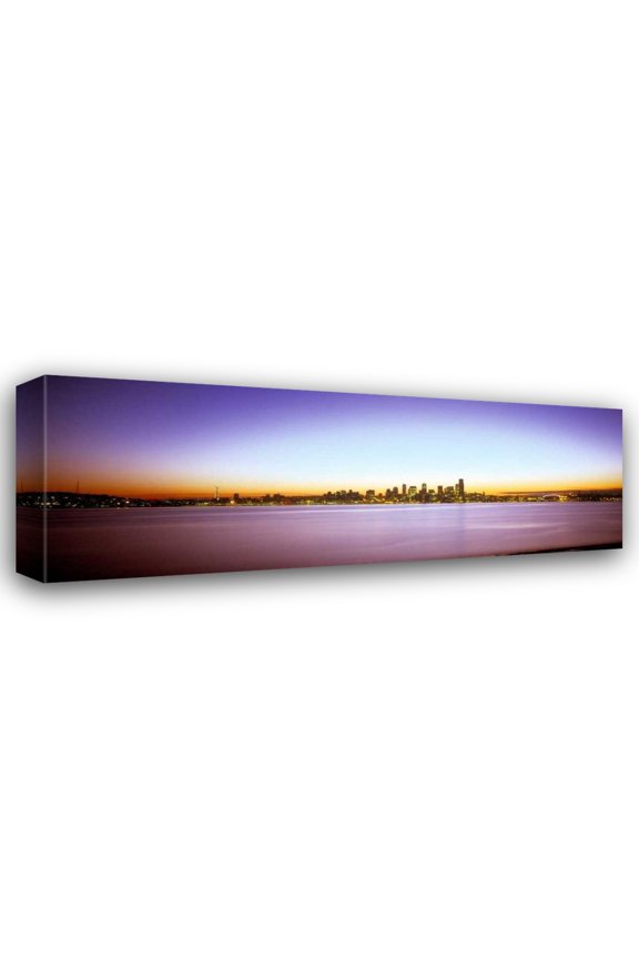 Bob Stefko 18x9 Gallery Wrapped Canvas Wall Art Titled - From Elliott Bay I