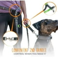 thumbnail image 5 of Mighty Paw Hands Free Dog Leash, Premium Running Dog Leash, Lightweight Reflective Bungee Dog Leash (Grey/Lime - 36 inch Bungee), 5 of 8