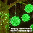 thumbnail image 4 of CUITING Christmas String Lights Outdoors  7.9” Sphere Lights  Ball Tree Garden Globe Lights for Home  Party  Christmas  Porch Patio Wedding  Garden Tree Decoration with Plug, 4 of 6