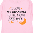 thumbnail image 4 of Inktastic I Love My Grandma to the Moon and Back Boys or Girls Long Sleeve Toddler T-Shirt, 4 of 5
