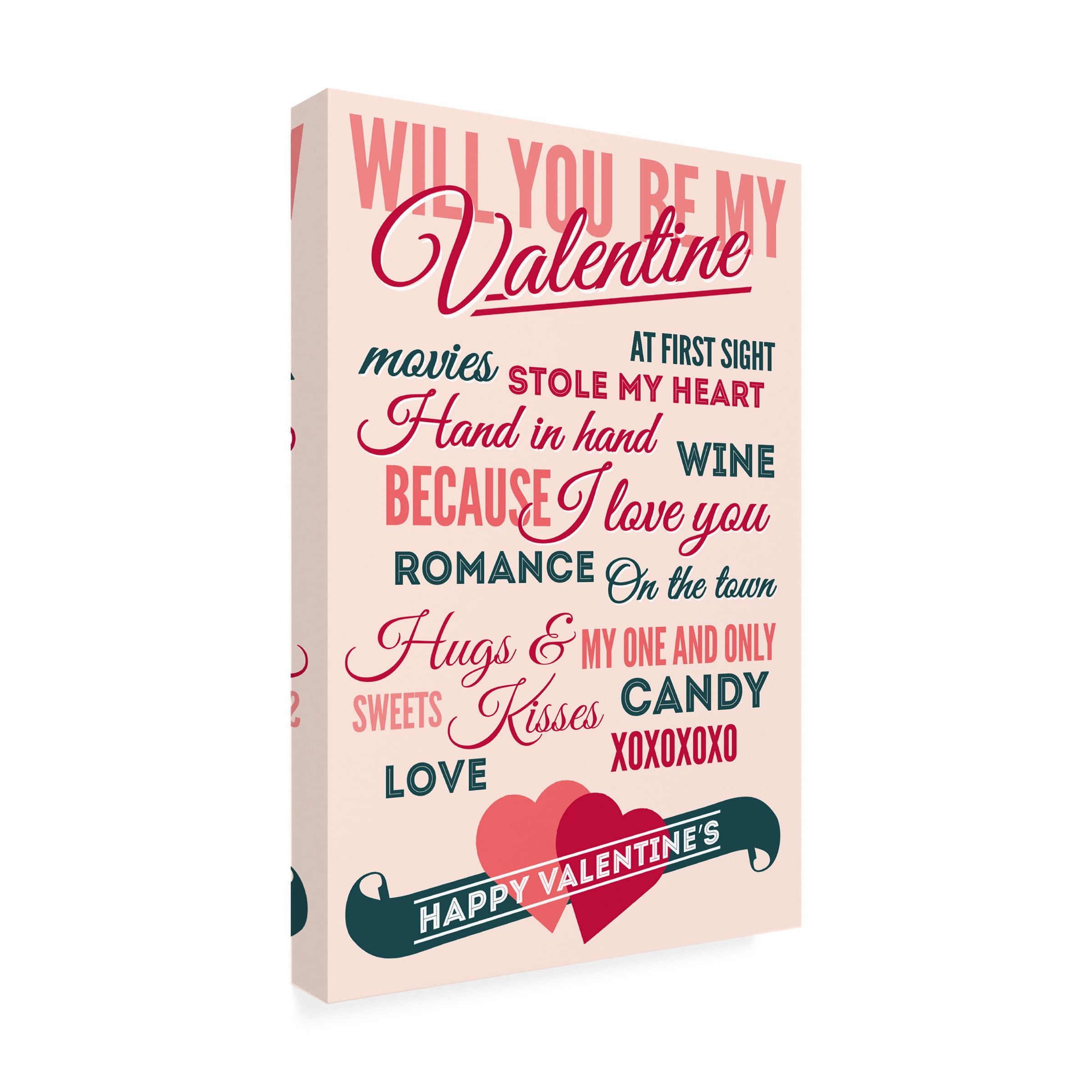 Lantern Press 'Valentines Day' Canvas Art