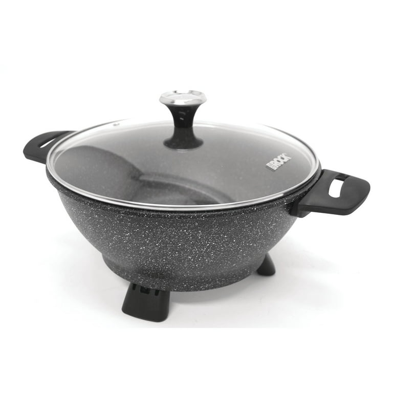 THE ROCK by Starfrit 034823-002-0000 3.5-Qt. Stainless Steel Saucepan with  Lid