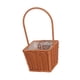 thumbnail image 5 of Cesta de canasta de niña de flores Bin Retugering Suportero tejido a mano Rattan Sundries casa en casa Cuadrado 13x13x29cm, 5 of 8