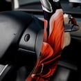 thumbnail image 5 of Ink Plants 14.5 Inch Printing PVC Leather Car Wheel Cover Steering Wheel Cover Auto Accessories, 5 of 6