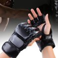 thumbnail image 3 of Gants de Boxe Respirants Équipement de Protection pour Hommes Femmes Sac de Frappe Griffe de Tigre et Noir, 3 of 9