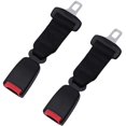 thumbnail image 1 of Universal Car Seat Belt Extender Adjustable 23cm Grey 2pcs Compatible with STOL, 1 of 4