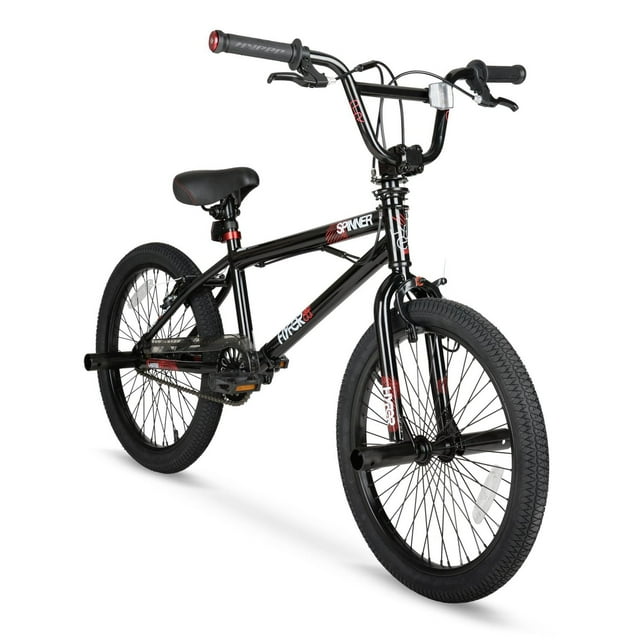 20" Hyper Bicycles Boy's Spinner BMX Bike for Kids, Black, Age Group 8 to 13, Child, Tween