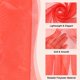 thumbnail image 3 of Tela de tul de organza Uxcell, cristalina y sedosa para manualidades DIY, corredor de mesa, rojo, 3 of 7