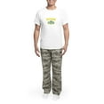 thumbnail image 5 of CafePress - Ukraine Ukrainian Flag Ukraine Flag Vintag Pajamas - Men's Light Loose Fit Cotton Pajama Set, 5 of 7