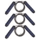 thumbnail image 3 of Cuerda de saltar de alambre de acero con rodamientos de 3 piezas para adultos, fitness, gimnasio, pérdida de peso, ajustable, color negro y azul., 3 of 14