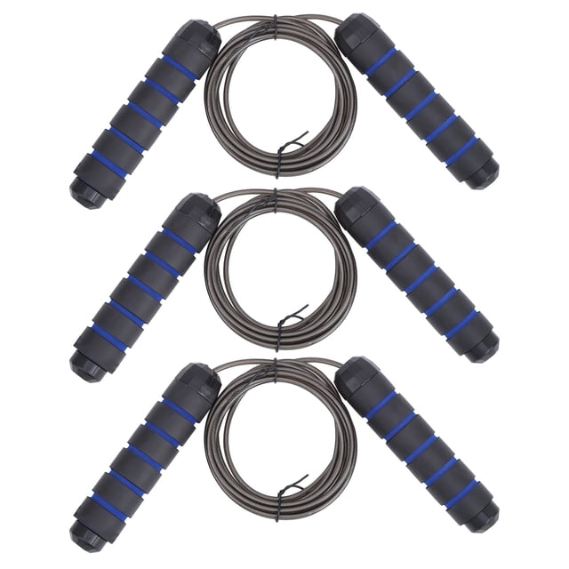 Cuerda para saltar con rodamientos Jadeshay 3 piezas de Alambre de acero