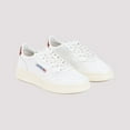 thumbnail image 3 of Autry Female Medalist White Red Leather Sneakers White Sizes IT 34-50 2/3, 3 of 3