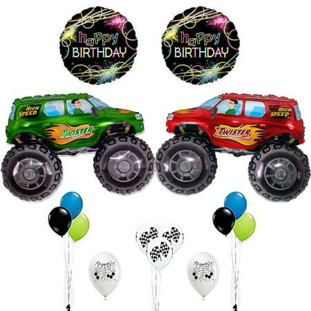Monster Truck Birthday Party Supplies Birthday Party Balloons