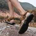 thumbnail image 5 of LASUDRAA Mens Closed Toe Outdoor Sandals Waterproof Hiking Sport Sandals with Non-Slip Sole, 5 of 8