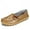 Khaki, variant on UKAP Ladies Flats Round Toe Boat Shoes Slip On Loafers Driving Leather Shoe Casual Moccasins Light Brown 8.5