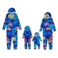 thumbnail image 6 of 2Pcs Women Men Kids Halloween Matching Family Pajamas Sets, SILVERCELL Parent-Child Holiday Striped Sleepwear Pjs, 6 of 6