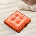 thumbnail image 5 of Violete Thick Floor Cushion with Handles, 18 x 18 in Velvet Seat Pillow, Approx 3.9 in Thick, Firm Support for Meditation, Yoga, Reading, Sofa or Patio Floor Mat, 5 of 7