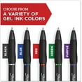 thumbnail image 3 of SHARPIE S-Gel 2096166 S-Gel Retractable Gel Pen, Fine 0.5 Mm, Red Ink, Black Barrel, Dozen, 3 of 5