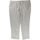 thumbnail image 1 of Tasso Elba Pantalones casuales con cordón de lino para hombre, Beige, 4XLTW x 35L, 1 of 2