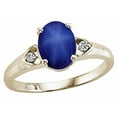 thumbnail image 2 of Tommaso Design� Created Star Sapphire Oval 8x6mm Ring, 2 of 8