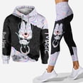 thumbnail image 4 of Sudadera con capucha de Minnie Mouse 3D para mujer, conjunto de pantalones de Yoga de Mickey, pantalones de chándal de Disney, Leggings de Yoga, chándal de moda, nuevo, 4 of 4