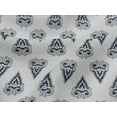 thumbnail image 4 of oneOone Viscose Jersey Fabric Leaves & Floral Block Printed Fabric 1 Yard 60 Inch Wide, 4 of 4