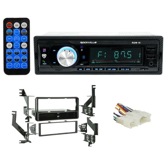 1-Din Digital Media Bluetooth AM/FM/MP3/USB/SD Receiver For 2007-11 Toyota Yaris