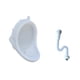 thumbnail image 2 of Urinario montado con función de descarga, para instalar, inodoro de baño de alta eficiencia, Con tubo de 61cm, 2 of 9