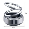 thumbnail image 6 of Soumake Car Air Freshener Solar Powered Double Rings Suspension Long Lasting Fragrance Deodorant Auto Aromatherapy Diffuser Ornament Interior Accessories, 6 of 7