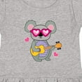 thumbnail image 4 of Inktastic Koala Cute Girls Guitar Girls Toddler Dress, 4 of 5