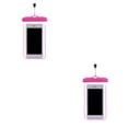 thumbnail image 2 of stanreset Étanche Téléphone Poche Plongée Sac de Natation Sac Sous-Marin Sac Sec Cas rose Rouge 2PCS, 2 of 6